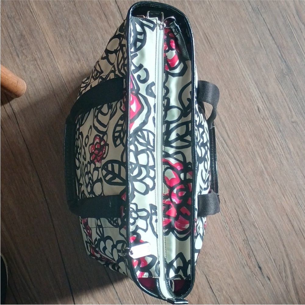 COACH POPPY GRAFITTI SCRIBBLE FLOWERS Tote - Picture 7 of 14
